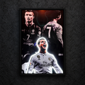 Cristiano Ronaldo — main artwork, neon on