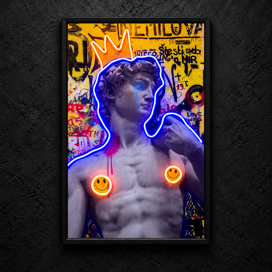 David Art — neon on