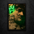 David de Miguel Angel — main artwork, neon on