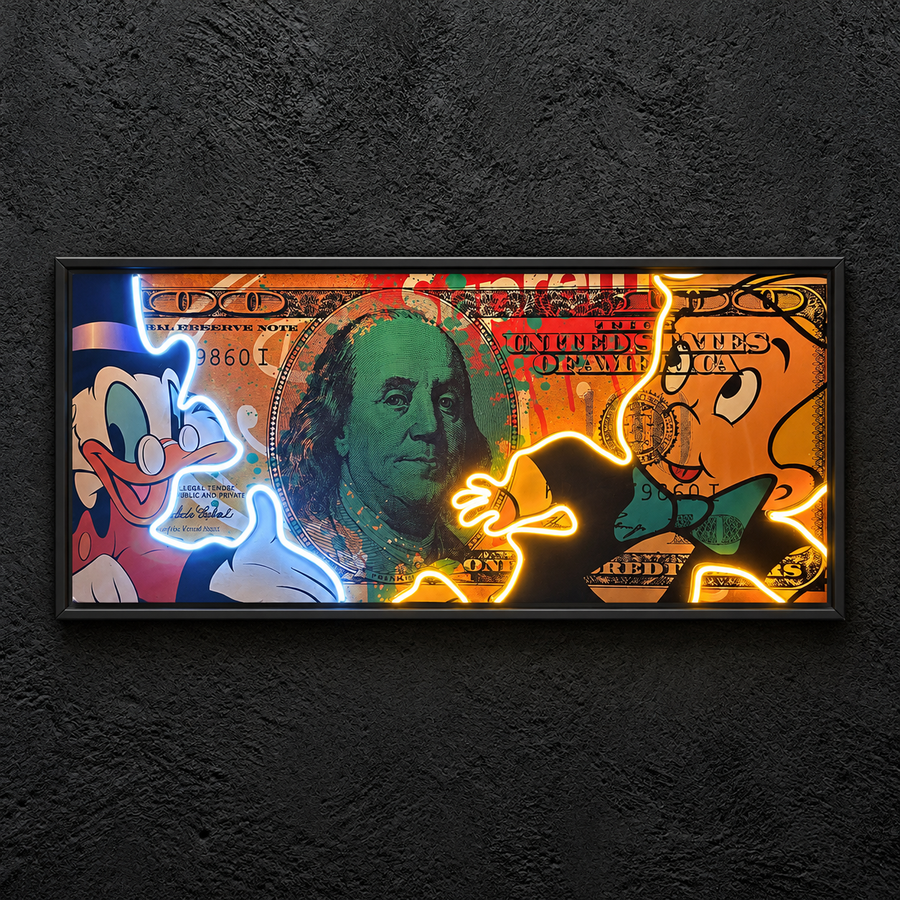 Exclusive Dollar Mc Pato Ricky Ricos — neon on