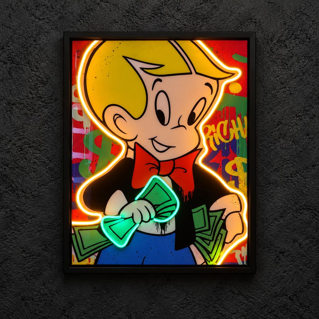 Exclusive Ricky — main artwork, neon on