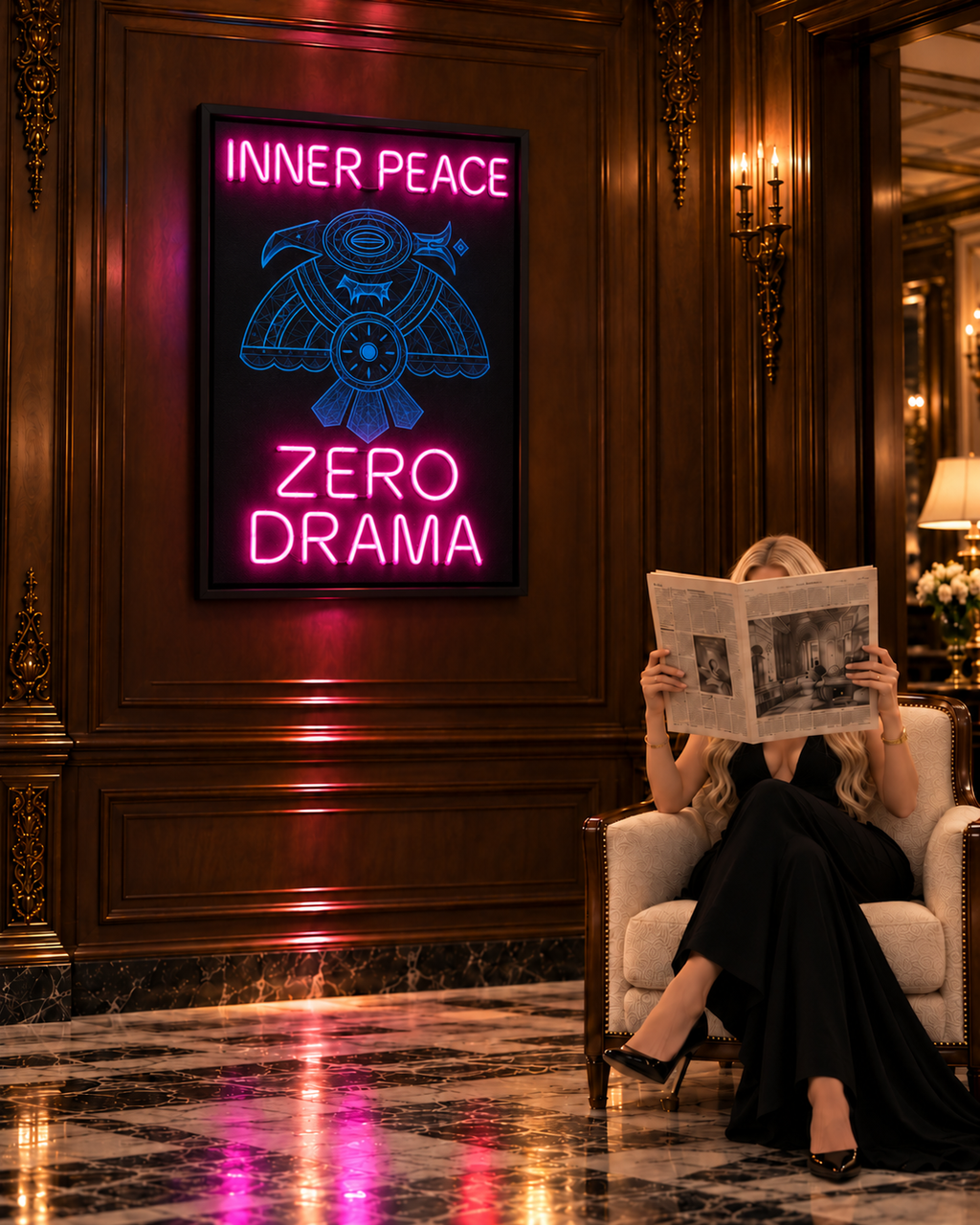 Inner Peace Zero Drama lifestyle on