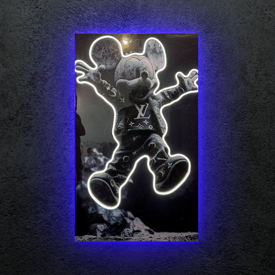 Mickey — Black Monogram