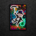 Monopoly Exclusive — main artwork, neon on