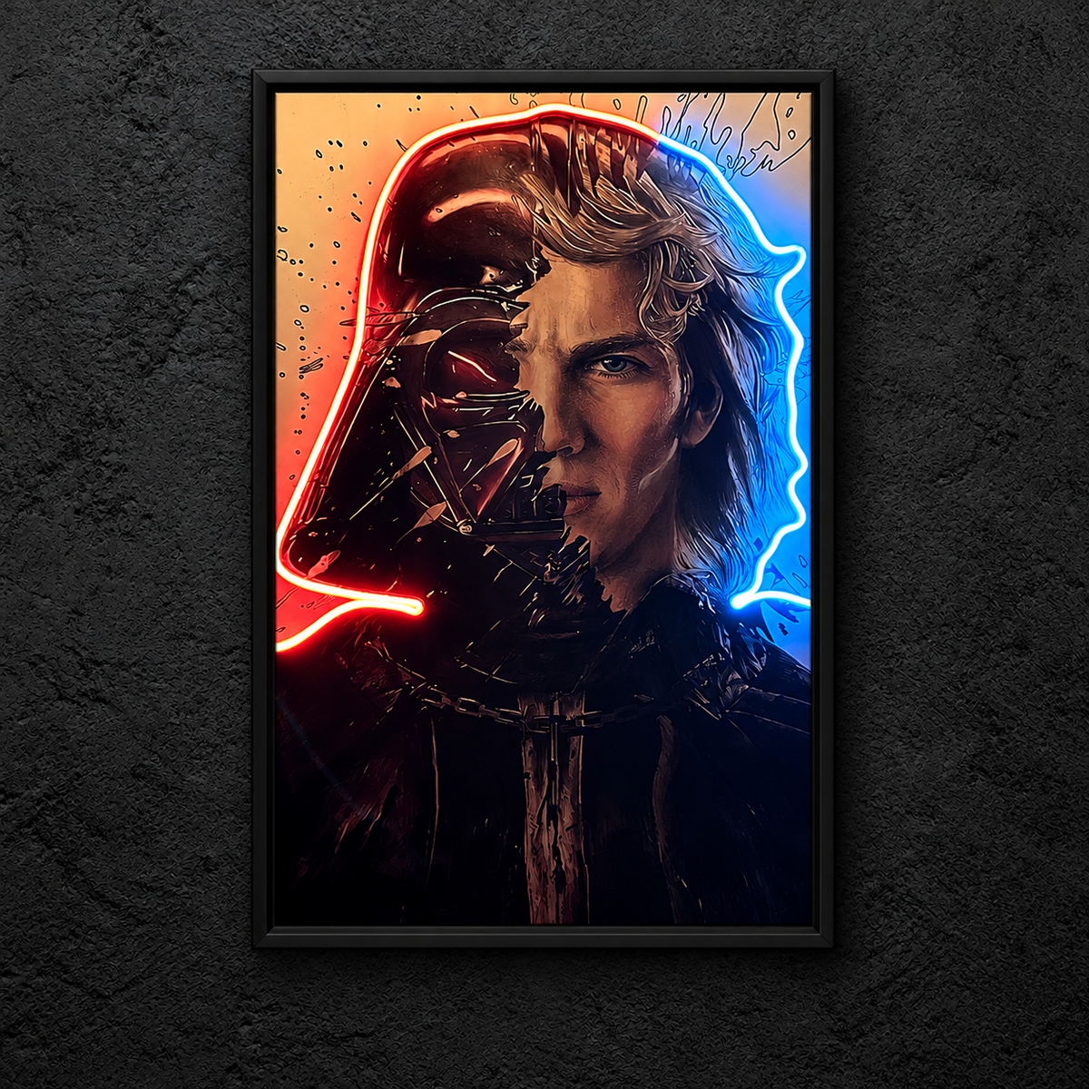 Star Wars 2 — neon on