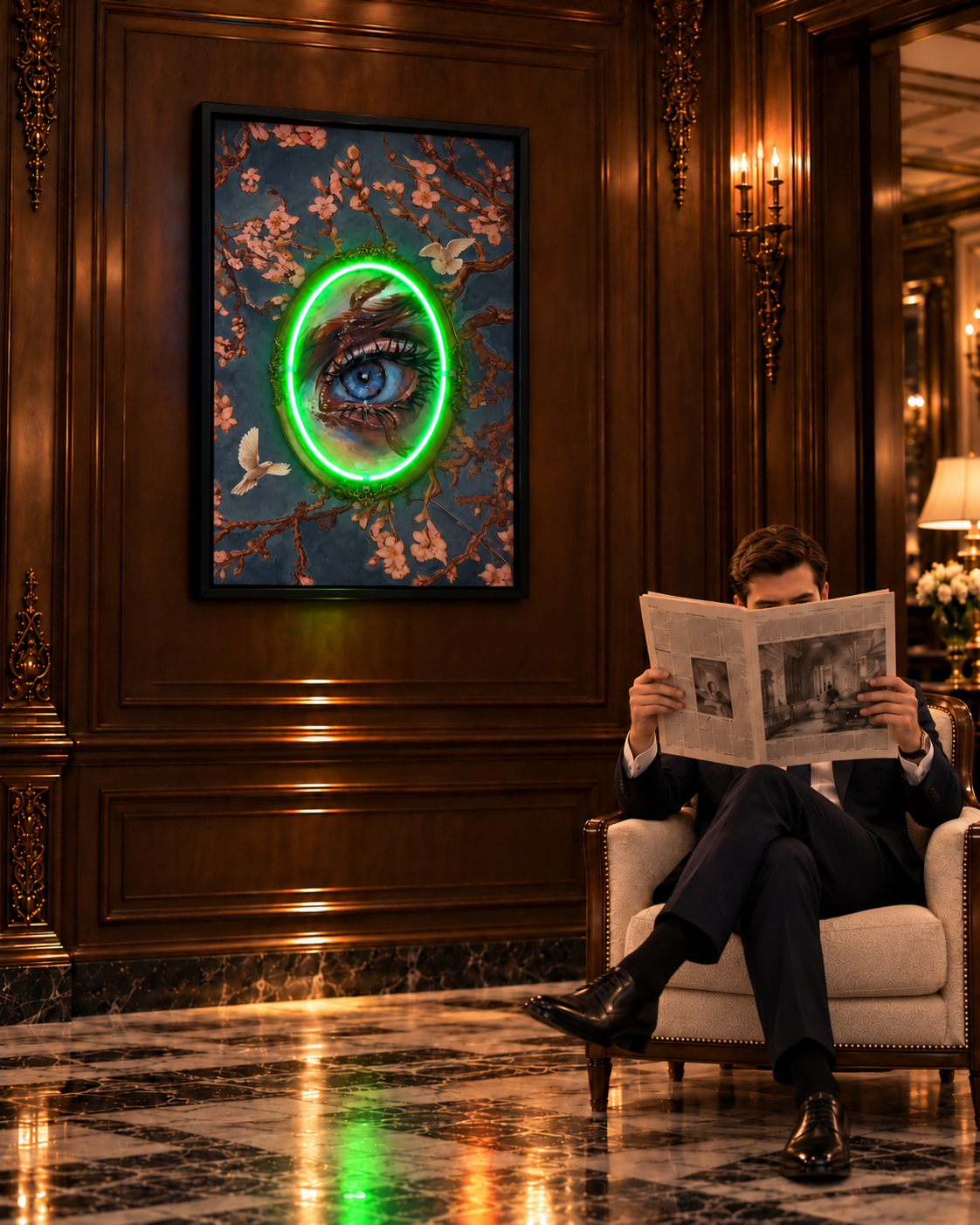 Surreal Eye lifestyle on